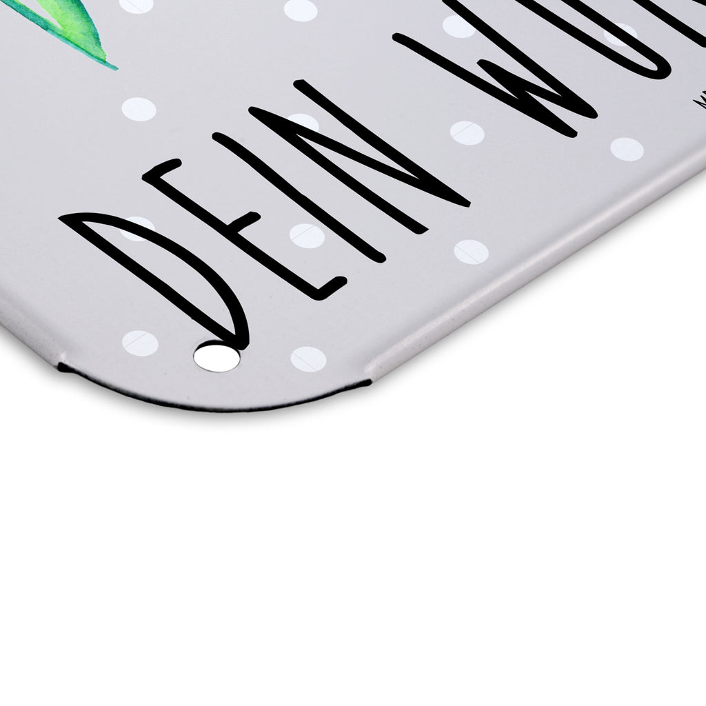 Personalisiertes Blechschild Otter mit Stein Blechschild, Metallschild, Geschenk Schild, Schild, Magnet-Metall-Schild, Deko Schild, Wandschild, Wand-Dekoration, Türschild, Otter, Fischotter, Seeotter, Otter Seeotter See Otter