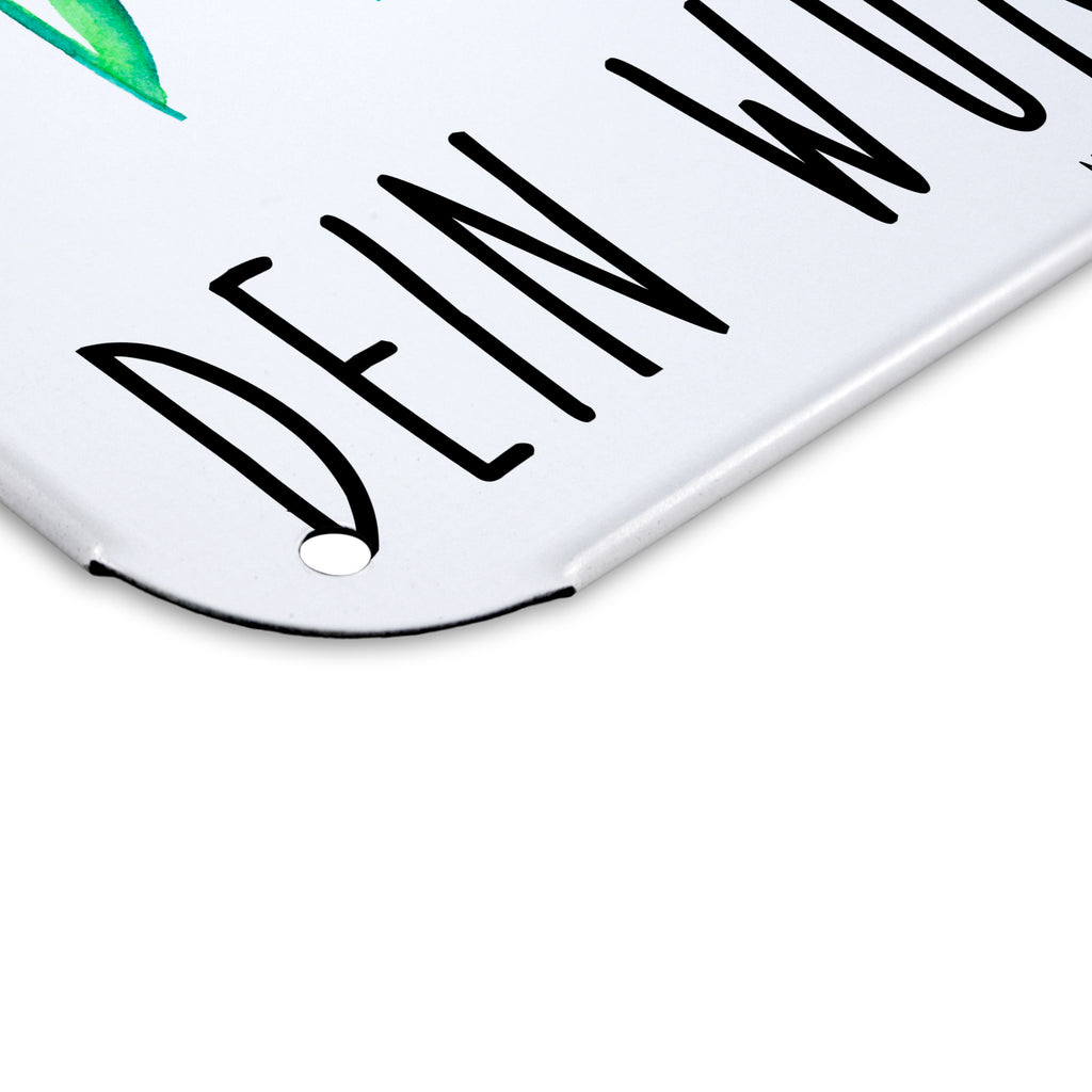 Personalisiertes Blechschild Otter mit Stein Blechschild, Metallschild, Geschenk Schild, Schild, Magnet-Metall-Schild, Deko Schild, Wandschild, Wand-Dekoration, Türschild, Otter, Fischotter, Seeotter, Otter Seeotter See Otter