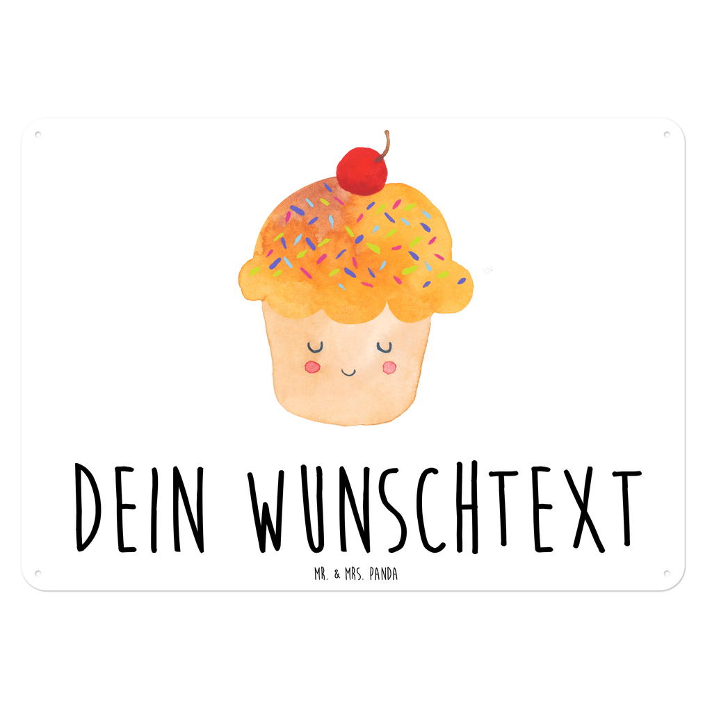 Personalisiertes Blechschild Cupcake Blechschild, Metallschild, Geschenk Schild, Schild, Magnet-Metall-Schild, Deko Schild, Wandschild, Wand-Dekoration, Türschild, süße Tiermotive, gute Laune, lustige Sprüche, Tiere, Cupcakes, Muffin, Wunder, Küche Deko, Küche Spruch, Backen Geschenk, Geschenk Koch, Motivation Sprüche