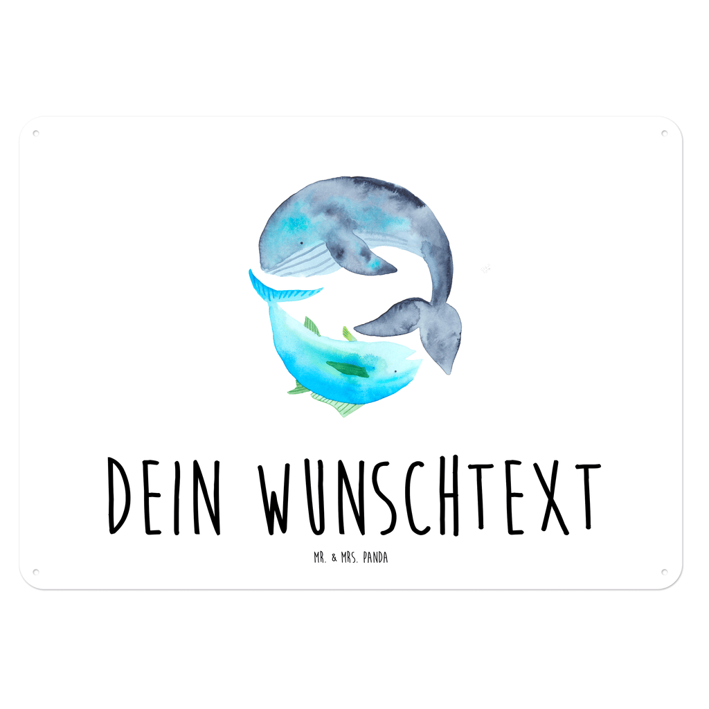 Personalisiertes Blechschild Walfisch & Thunfisch Blechschild, Metallschild, Geschenk Schild, Schild, Magnet-Metall-Schild, Deko Schild, Wandschild, Wand-Dekoration, Türschild, Tiermotive, Gute Laune, lustige Sprüche, Tiere, Wal, Wahl, Tunfisch, Wortwitz lustig, Spruch lustig, Flachwitz, Witz, Spruch des Tages, Flachwitz Geschenk