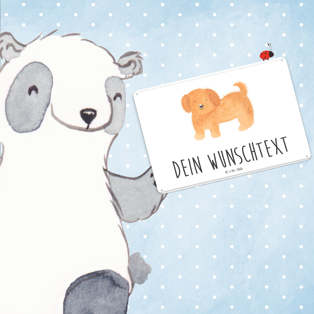 Personalisiertes Blechschild Hund flauschig Blechschild, Metallschild, Geschenk Schild, Schild, Magnet-Metall-Schild, Deko Schild, Wandschild, Wand-Dekoration, Türschild, Hund, Hundemotiv, Haustier, Hunderasse, Tierliebhaber, Hundebesitzer, Sprüche, Hunde, Frauchen, Hundemama, Hundeliebe