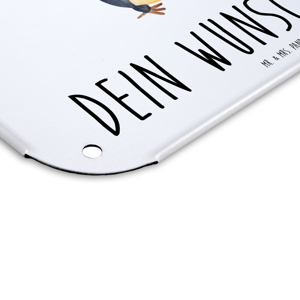 Personalisiertes Blechschild Pinguin umarmend Blechschild, Metallschild, Geschenk Schild, Schild, Magnet-Metall-Schild, Deko Schild, Wandschild, Wand-Dekoration, Türschild, Pinguin, Liebe, Liebespaar, Liebesbeweis, Liebesgeschenk, Verlobung, Jahrestag, Hochzeitstag, Hochzeit, Hochzeitsgeschenk