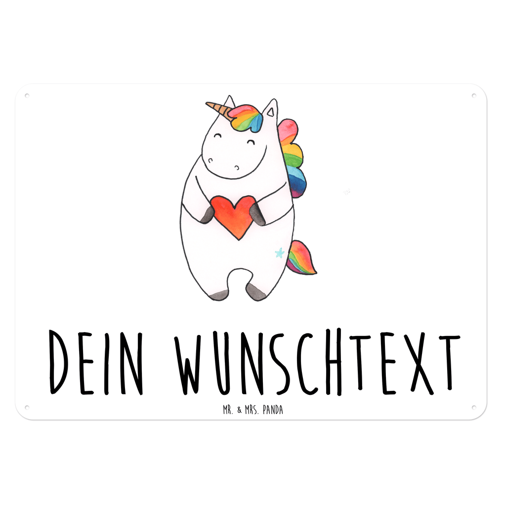 Personalisiertes Blechschild Einhorn Herz Blechschild, Metallschild, Geschenk Schild, Schild, Magnet-Metall-Schild, Deko Schild, Wandschild, Wand-Dekoration, Türschild, Einhorn, Einhörner, Einhorn Deko, Pegasus, Unicorn, Herz, schlimm, böse, witzig, lustig, Freundin, anders, bunt