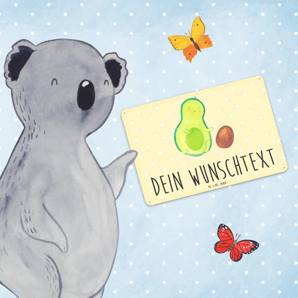 Personalisiertes Blechschild Avocado rollt Kern Blechschild, Metallschild, Geschenk Schild, Schild, Magnet-Metall-Schild, Deko Schild, Wandschild, Wand-Dekoration, Türschild, Avocado, Veggie, Vegan, Gesund, Avocados, Schwanger, Geburt, Geburtstag, Säugling, Kind, erstes Kind, zur Geburt, Schwangerschaft, Babyparty, Baby, große Liebe, Liebe, Love