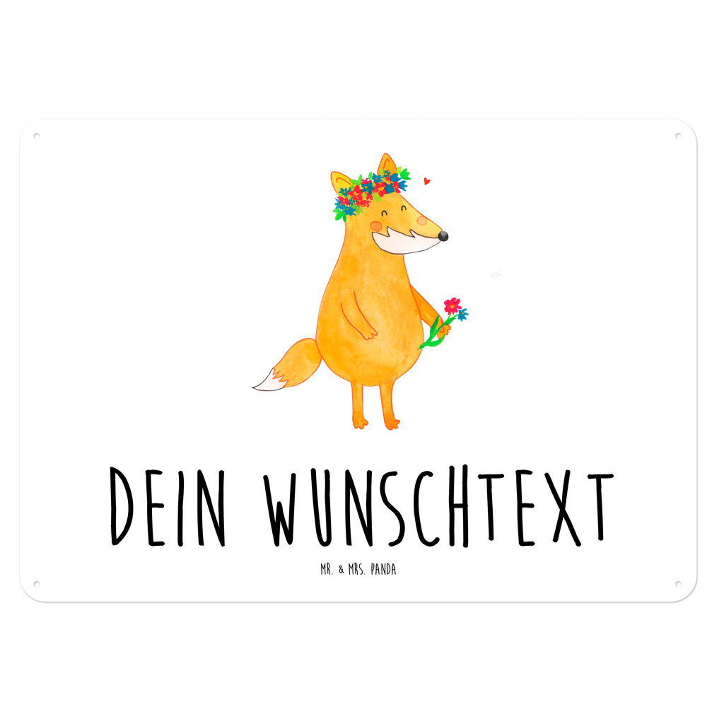 Personalisiertes Blechschild Fuchs Blumenliebe Blechschild, Metallschild, Geschenk Schild, Schild, Magnet-Metall-Schild, Deko Schild, Wandschild, Wand-Dekoration, Türschild, Fuchs, Füchse, Fox, Liebe, Freundin, Fuchsmädchen, Blumenmädchen, Freundinnen, Liebesbeweis, Blume, Blumen, Motivation, Freude, ich, mich, Selbstliebe