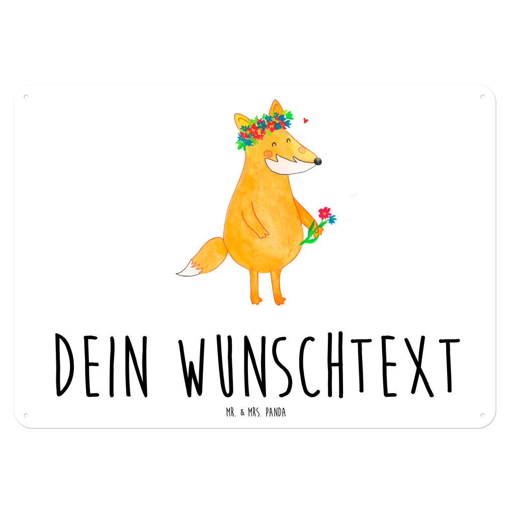 Personalisiertes Blechschild Fuchs Blumenliebe Blechschild, Metallschild, Geschenk Schild, Schild, Magnet-Metall-Schild, Deko Schild, Wandschild, Wand-Dekoration, Türschild, Fuchs, Füchse, Fox, Liebe, Freundin, Fuchsmädchen, Blumenmädchen, Freundinnen, Liebesbeweis, Blume, Blumen, Motivation, Freude, ich, mich, Selbstliebe