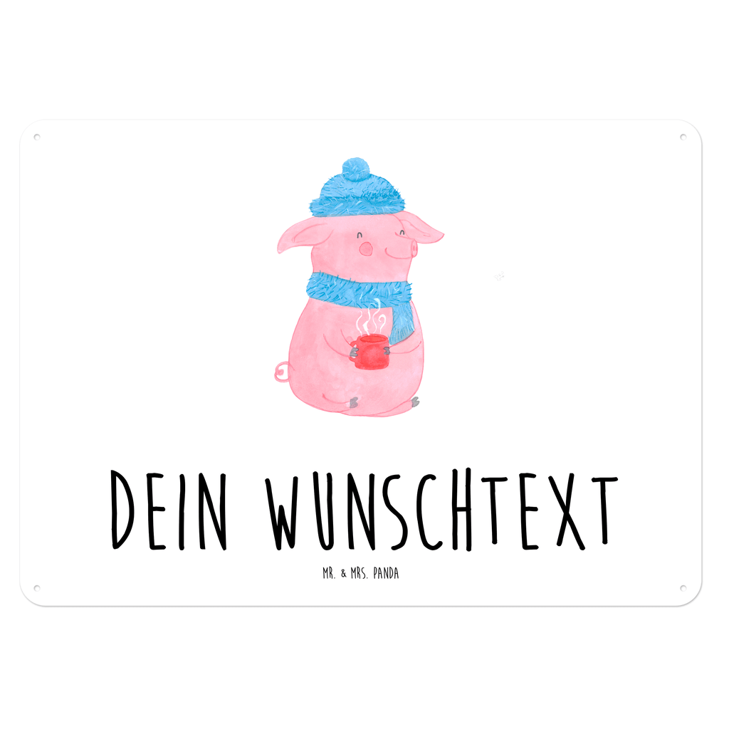Personalisiertes Blechschild Lallelndes Glühschwein Blechschild, Metallschild, Geschenk Schild, Schild, Magnet-Metall-Schild, Deko Schild, Wandschild, Wand-Dekoration, Türschild, Winter, Weihnachten, Weihnachtsdeko, Nikolaus, Advent, Heiligabend, Wintermotiv, Glühwein, Betrunken, Weihnachtsmarkt, Spruch
