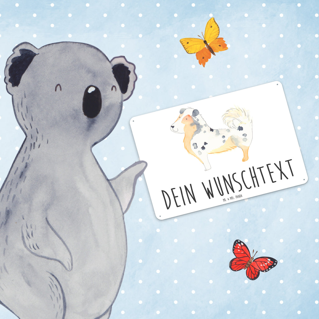 Personalisiertes Blechschild Australien Shepherd Blechschild, Metallschild, Geschenk Schild, Schild, Magnet-Metall-Schild, Deko Schild, Wandschild, Wand-Dekoration, Türschild, Hund, Hundemotiv, Haustier, Hunderasse, Tierliebhaber, Hundebesitzer, Sprüche, Australien Shepherd, Shepherd, Hundeliebe, Familienhund, Spruch