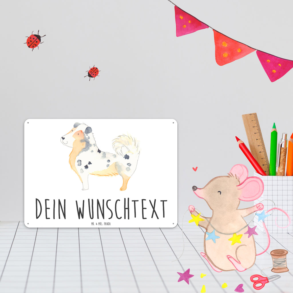 Personalisiertes Blechschild Australien Shepherd Blechschild, Metallschild, Geschenk Schild, Schild, Magnet-Metall-Schild, Deko Schild, Wandschild, Wand-Dekoration, Türschild, Hund, Hundemotiv, Haustier, Hunderasse, Tierliebhaber, Hundebesitzer, Sprüche, Australien Shepherd, Shepherd, Hundeliebe, Familienhund, Spruch