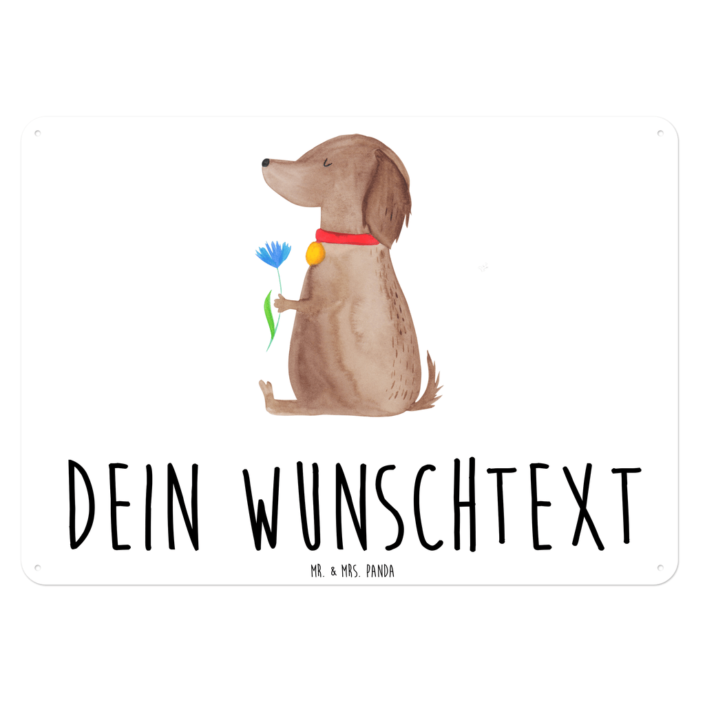 Personalisiertes Blechschild Hund Blume Blechschild, Metallschild, Geschenk Schild, Schild, Magnet-Metall-Schild, Deko Schild, Wandschild, Wand-Dekoration, Türschild, Hund, Hundemotiv, Haustier, Hunderasse, Tierliebhaber, Hundebesitzer, Sprüche, Hunde, Frauchen, Hundeliebe