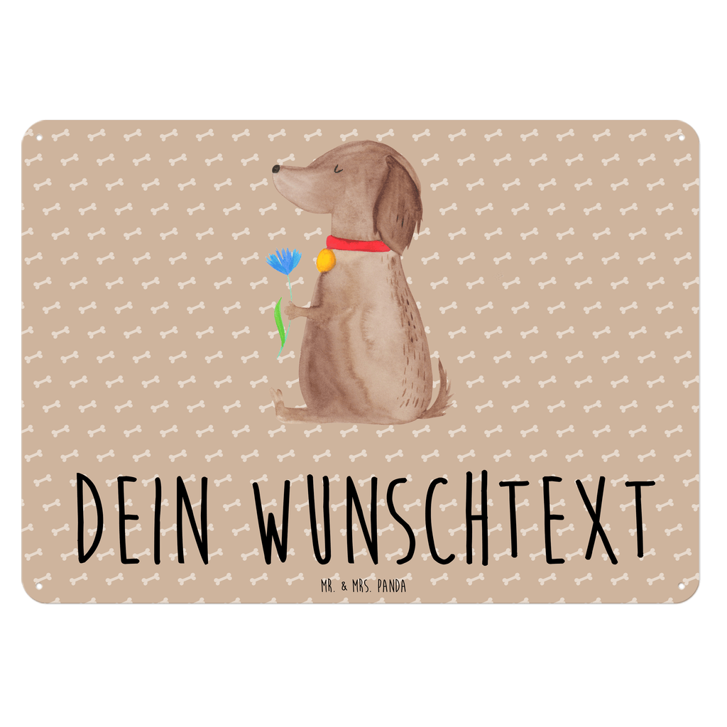 Personalisiertes Blechschild Hund Blume Blechschild, Metallschild, Geschenk Schild, Schild, Magnet-Metall-Schild, Deko Schild, Wandschild, Wand-Dekoration, Türschild, Hund, Hundemotiv, Haustier, Hunderasse, Tierliebhaber, Hundebesitzer, Sprüche, Hunde, Frauchen, Hundeliebe