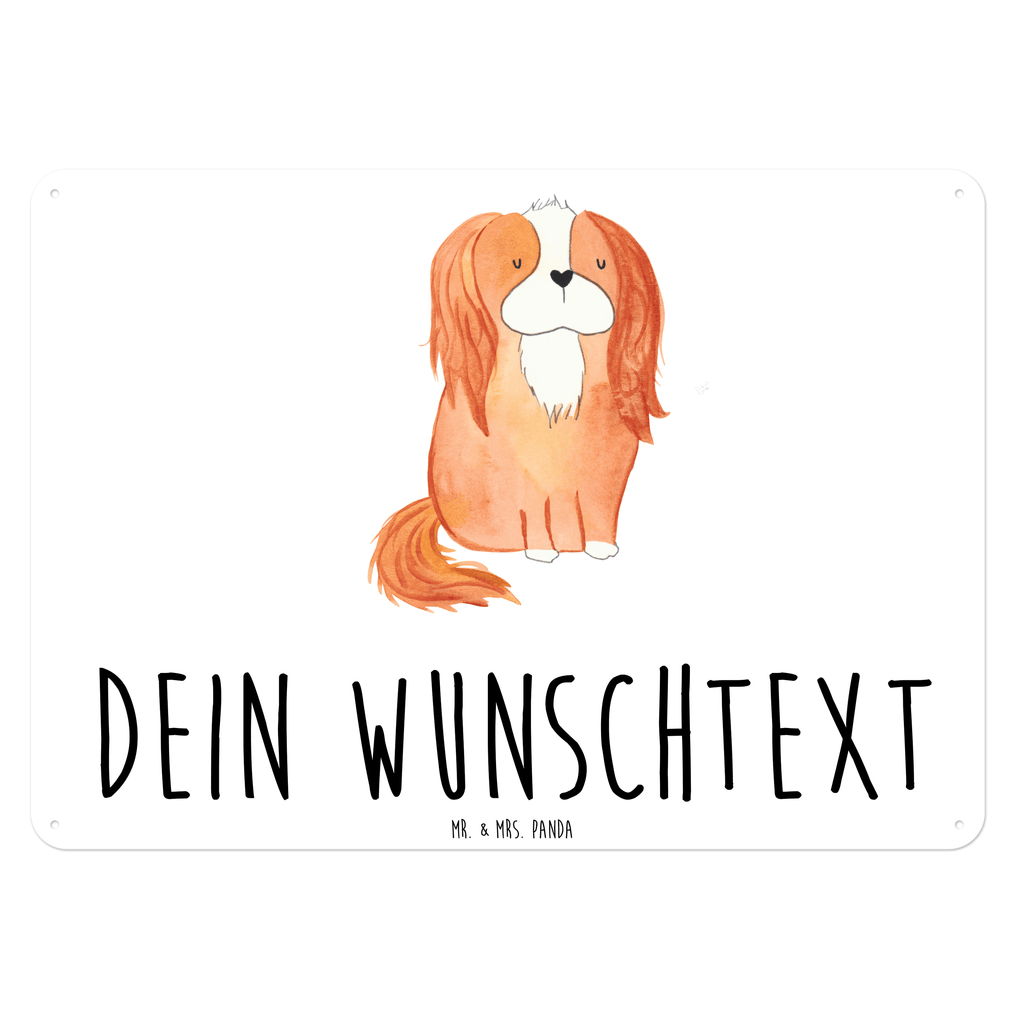 Personalisiertes Blechschild Cavalier King Charles Spaniel Blechschild, Metallschild, Geschenk Schild, Schild, Magnet-Metall-Schild, Deko Schild, Wandschild, Wand-Dekoration, Türschild, Hund, Hundemotiv, Haustier, Hunderasse, Tierliebhaber, Hundebesitzer, Sprüche, Cavalier King Charles Spaniel, Cockerspaniel, Spaniel, Spruch, schönster Hund