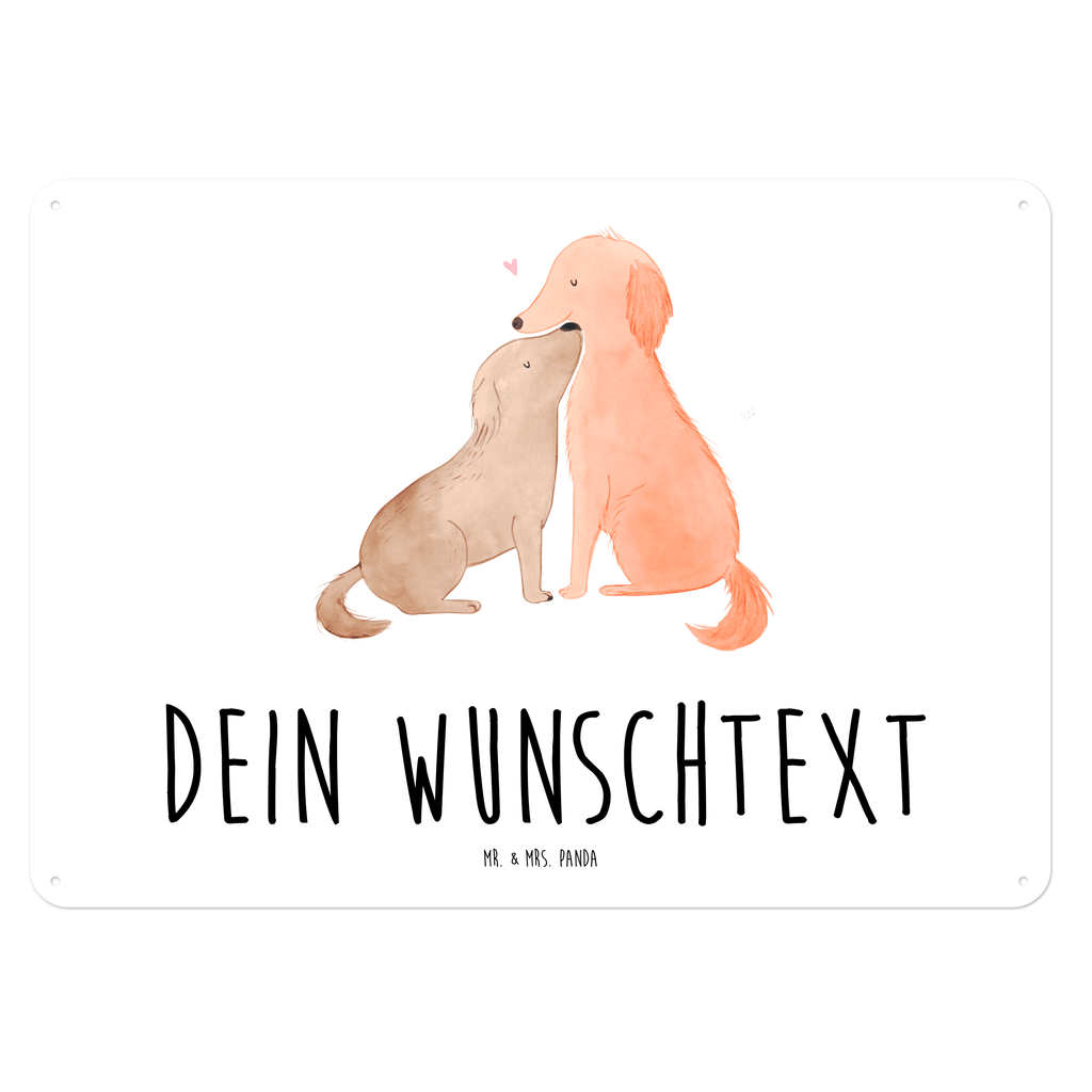 Personalisiertes Blechschild Hunde Liebe Blechschild, Metallschild, Geschenk Schild, Schild, Magnet-Metall-Schild, Deko Schild, Wandschild, Wand-Dekoration, Türschild, Hund, Hundemotiv, Haustier, Hunderasse, Tierliebhaber, Hundebesitzer, Sprüche, Liebe, Hund. Hunde, Kuss, Vertrauen, Kuscheln, Herz