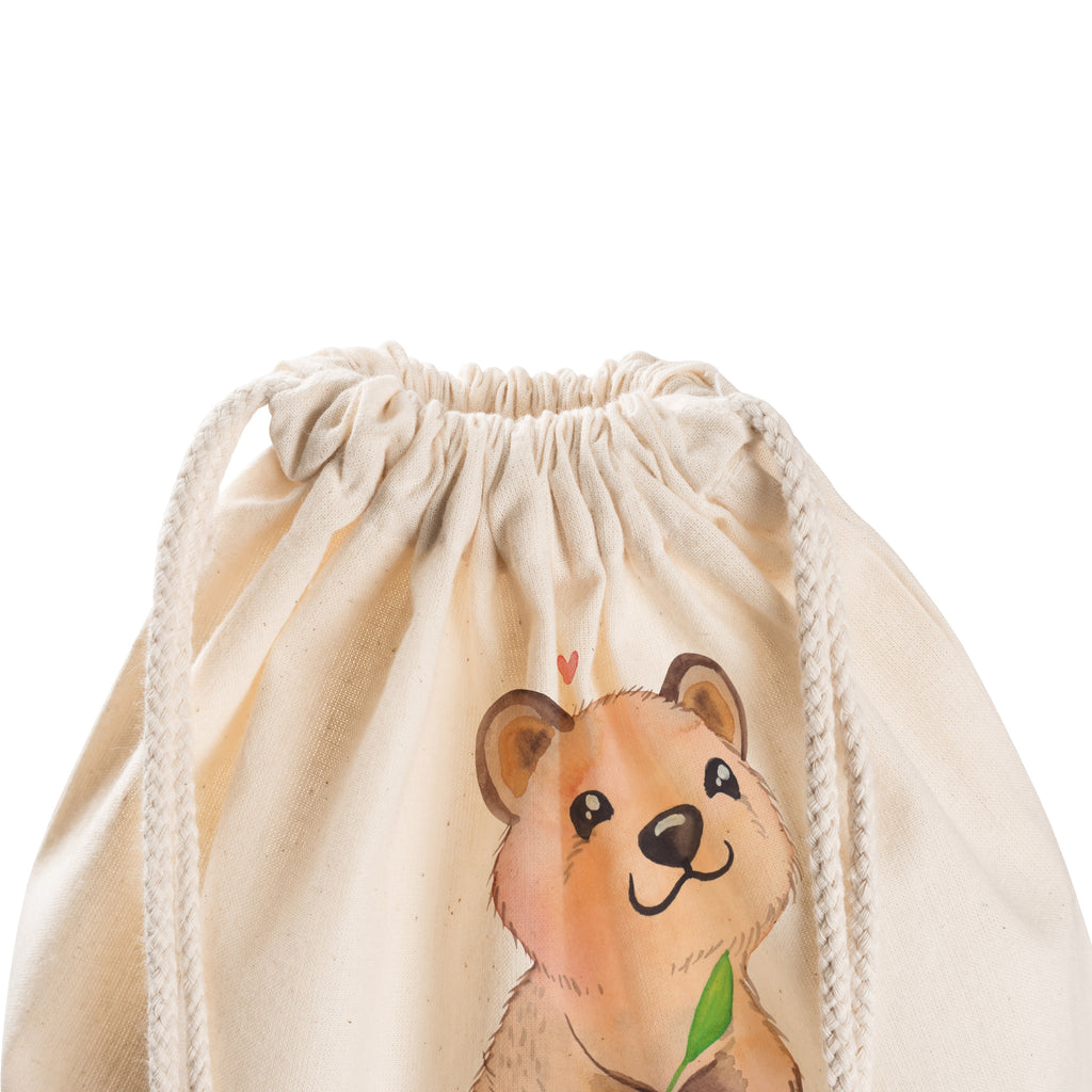 Sportbeutel Quokka Happy Quokka, Verschieben, Aufschieberitis, Lustiger Spruch, Niedliches Tier, Dinge erledigen Turnbeutel, Beutel, Sporttasche, Tasche, Stoffbeutel  süße Tiermotive, gute Laune, lustige Sprüche, Tiere