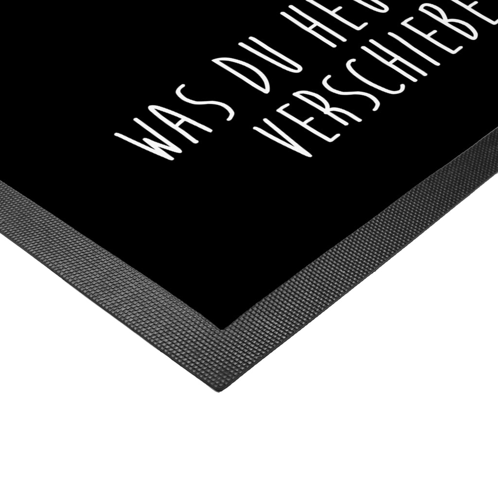 Fußmatte Quokka Happy Türvorleger, Schmutzmatte, Fußabtreter, Matte, Schmutzfänger, Fußabstreifer, Schmutzfangmatte, Türmatte, Motivfußmatte, Haustürmatte, Vorleger, süße Tiermotive, gute Laune, lustige Sprüche, Tiere, Quokka, Verschieben, Aufschieberitis, Lustiger Spruch, Niedliches Tier, Dinge erledigen