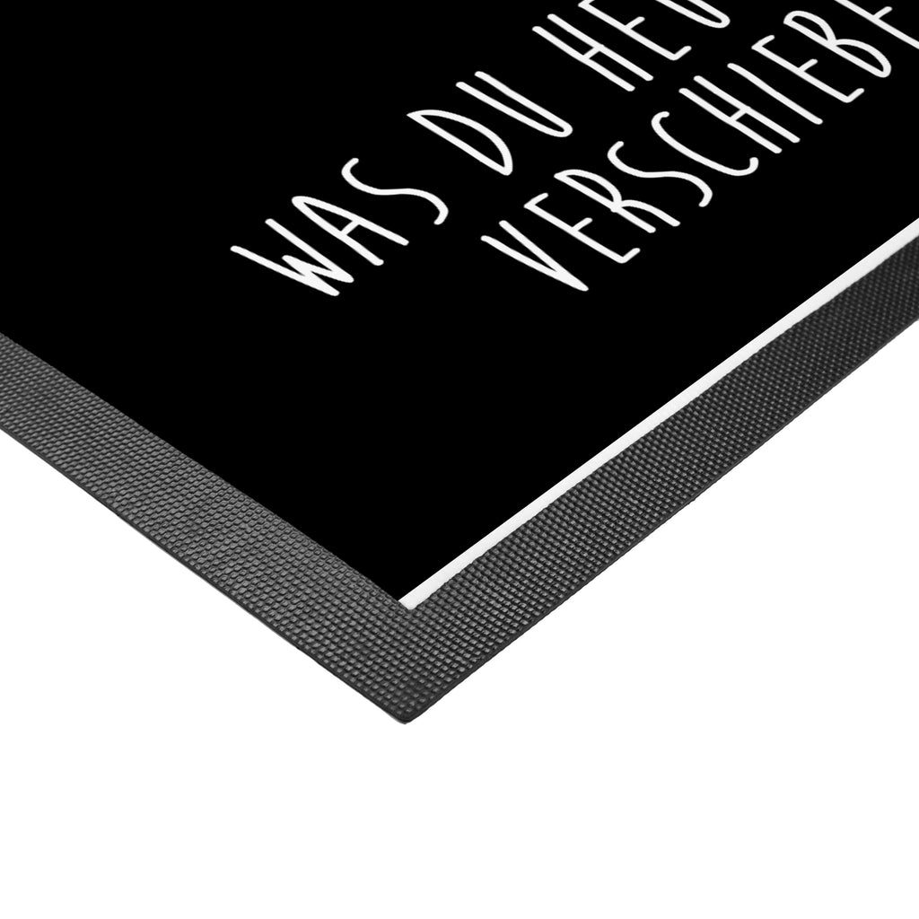 Fußmatte Quokka Happy Türvorleger, Schmutzmatte, Fußabtreter, Matte, Schmutzfänger, Fußabstreifer, Schmutzfangmatte, Türmatte, Motivfußmatte, Haustürmatte, Vorleger, süße Tiermotive, gute Laune, lustige Sprüche, Tiere, Quokka, Verschieben, Aufschieberitis, Lustiger Spruch, Niedliches Tier, Dinge erledigen