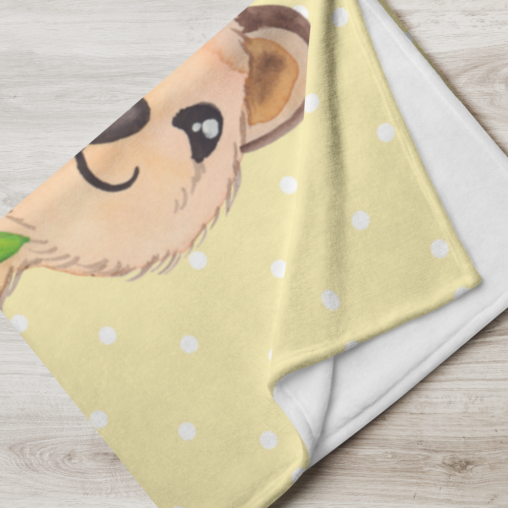 Babydecke mit Namen Quokka Happy Babdyecke personalisiert, Babydecke mit Namen, Babydecke bedrucken, Babygeschenk personalisiet, Babygeschenk mit Namen, Krabbeldecke mit Namen, Krabbeldecke personalisiert, süße Tiermotive, gute Laune, lustige Sprüche, Tiere, Quokka, Verschieben, Aufschieberitis, Lustiger Spruch, Niedliches Tier, Dinge erledigen