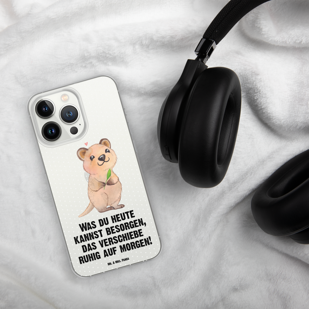 Handyhülle Quokka Happy Quokka, Verschieben, Aufschieberitis, Lustiger Spruch, Niedliches Tier, Dinge erledigen Handyhülle, Handycover, Transparente Handyhülle, Flexible Handyhülle, Handyschutz, Transparent, Durchsichtig, Schutzhülle für Handy, Stilvolle Handyhülle, Robuste Handyhülle, Schutz vor Kratzern, Schützende Handyhülle  süße Tiermotive, gute Laune, lustige Sprüche, Tiere