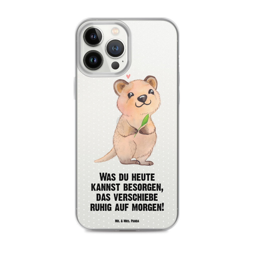 Handyhülle Quokka Happy Quokka, Verschieben, Aufschieberitis, Lustiger Spruch, Niedliches Tier, Dinge erledigen Handyhülle, Handycover, Transparente Handyhülle, Flexible Handyhülle, Handyschutz, Transparent, Durchsichtig, Schutzhülle für Handy, Stilvolle Handyhülle, Robuste Handyhülle, Schutz vor Kratzern, Schützende Handyhülle  süße Tiermotive, gute Laune, lustige Sprüche, Tiere