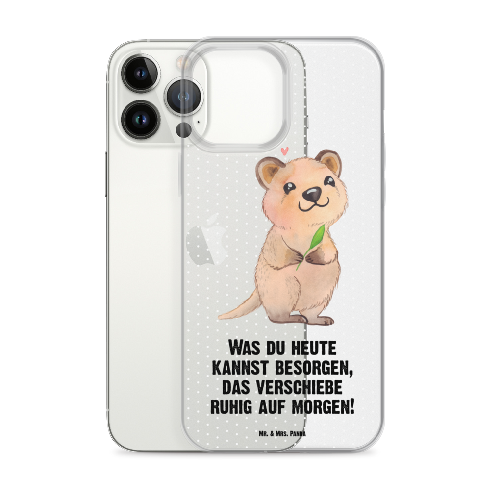 Handyhülle Quokka Happy Quokka, Verschieben, Aufschieberitis, Lustiger Spruch, Niedliches Tier, Dinge erledigen Handyhülle, Handycover, Transparente Handyhülle, Flexible Handyhülle, Handyschutz, Transparent, Durchsichtig, Schutzhülle für Handy, Stilvolle Handyhülle, Robuste Handyhülle, Schutz vor Kratzern, Schützende Handyhülle  süße Tiermotive, gute Laune, lustige Sprüche, Tiere
