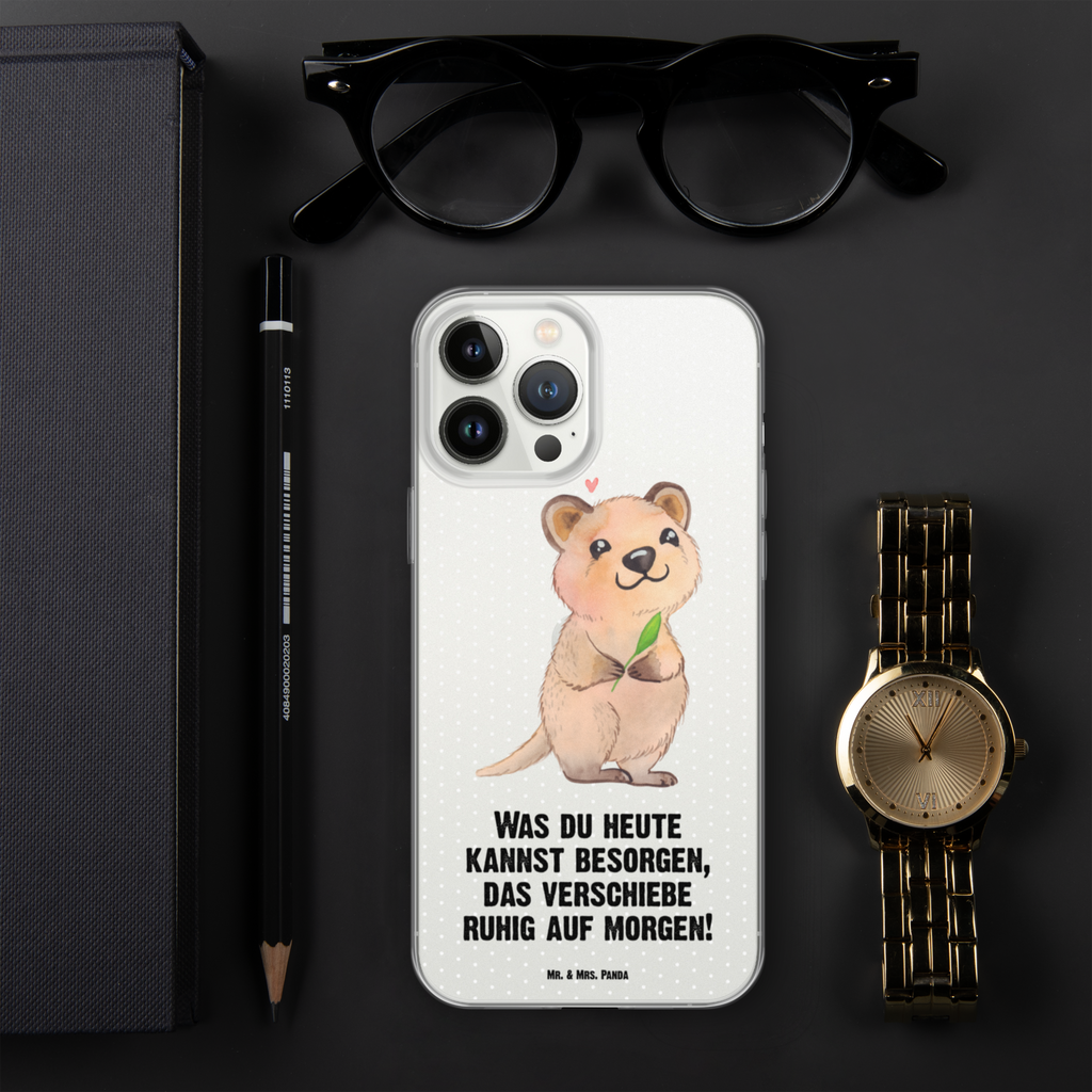 Handyhülle Quokka Happy Quokka, Verschieben, Aufschieberitis, Lustiger Spruch, Niedliches Tier, Dinge erledigen Handyhülle, Handycover, Transparente Handyhülle, Flexible Handyhülle, Handyschutz, Transparent, Durchsichtig, Schutzhülle für Handy, Stilvolle Handyhülle, Robuste Handyhülle, Schutz vor Kratzern, Schützende Handyhülle  süße Tiermotive, gute Laune, lustige Sprüche, Tiere
