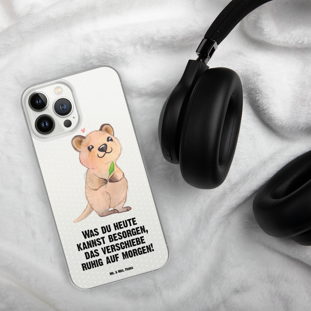 Handyhülle Quokka Happy Quokka, Verschieben, Aufschieberitis, Lustiger Spruch, Niedliches Tier, Dinge erledigen Handyhülle, Handycover, Transparente Handyhülle, Flexible Handyhülle, Handyschutz, Transparent, Durchsichtig, Schutzhülle für Handy, Stilvolle Handyhülle, Robuste Handyhülle, Schutz vor Kratzern, Schützende Handyhülle  süße Tiermotive, gute Laune, lustige Sprüche, Tiere