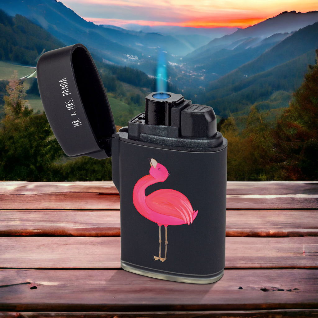 Feuerzeug Flamingo stolz Flamingo, stolz, Freude, Selbstliebe, Selbstakzeptanz, Freundin, beste Freundin, Tochter, Mama, Schwester