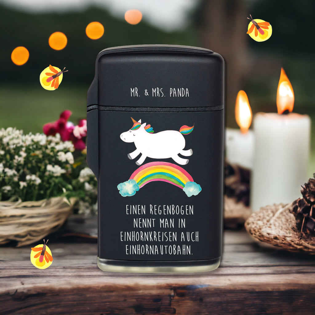 Feuerzeug Einhorn Regenbogen Einhorn, Einhörner, Einhorn Deko, Pegasus, Unicorn, Regenbogen, Glitzer, Einhornpower, Erwachsenwerden, Einhornautobahn