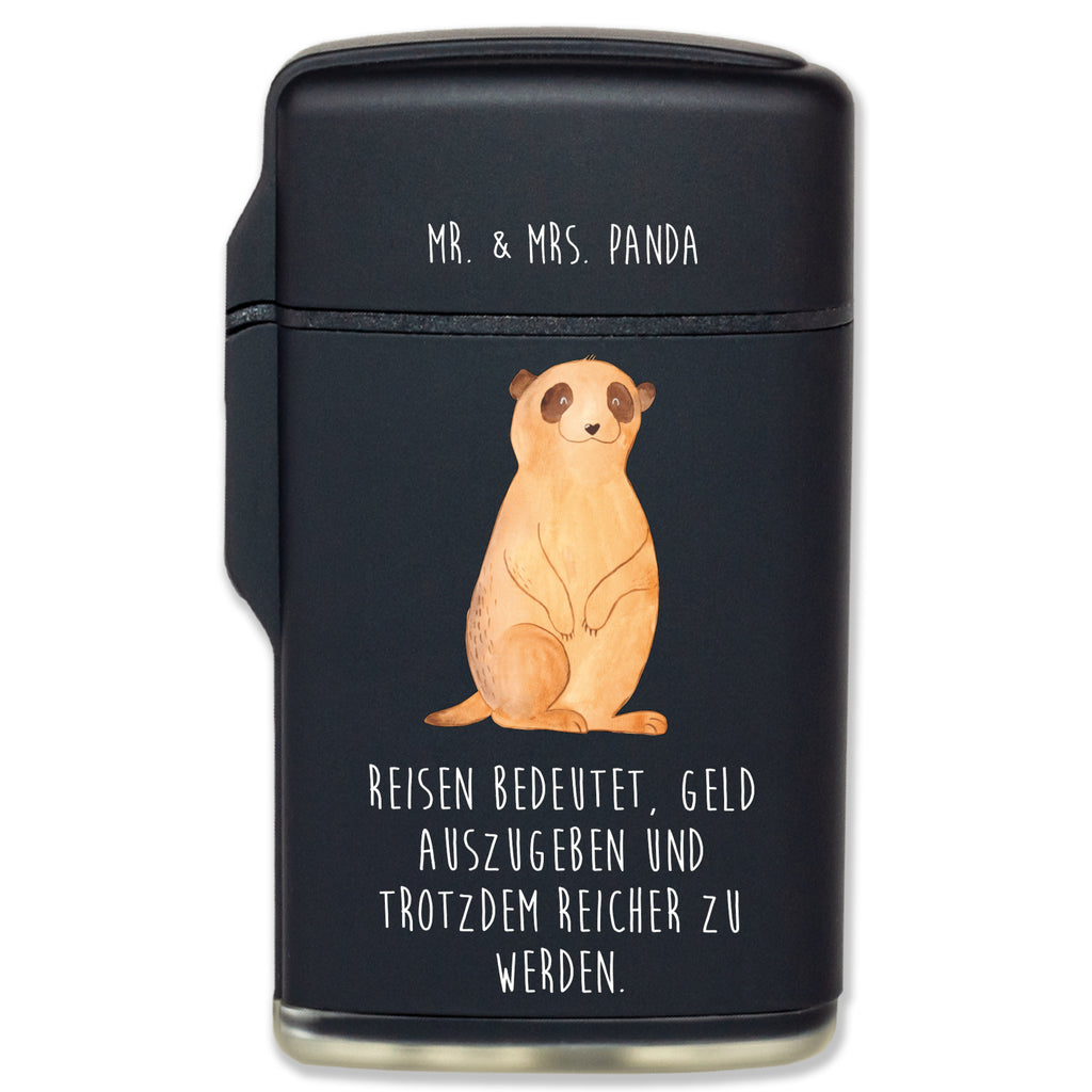 Feuerzeug Erdmännchen Afrika, Wildtiere, Erdmännchen, Reisen, Spruch, Weltreise, Afrikareise, Roadtrip, Traveling