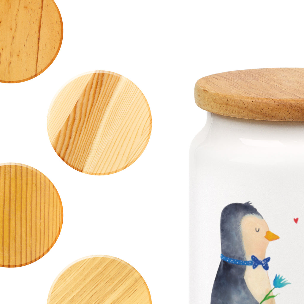 Vorratsdose Pinguin Pärchen Pinguin, Pinguine, Liebe, Liebespaar, Liebesbeweis, Liebesgeschenk, Verlobung, Jahrestag, Hochzeitstag, Hochzeit, Hochzeitsgeschenk, große Liebe, Traumpaar Vorratsdose, Keksdose, Keramikdose, Leckerlidose, Dose  Pinguin