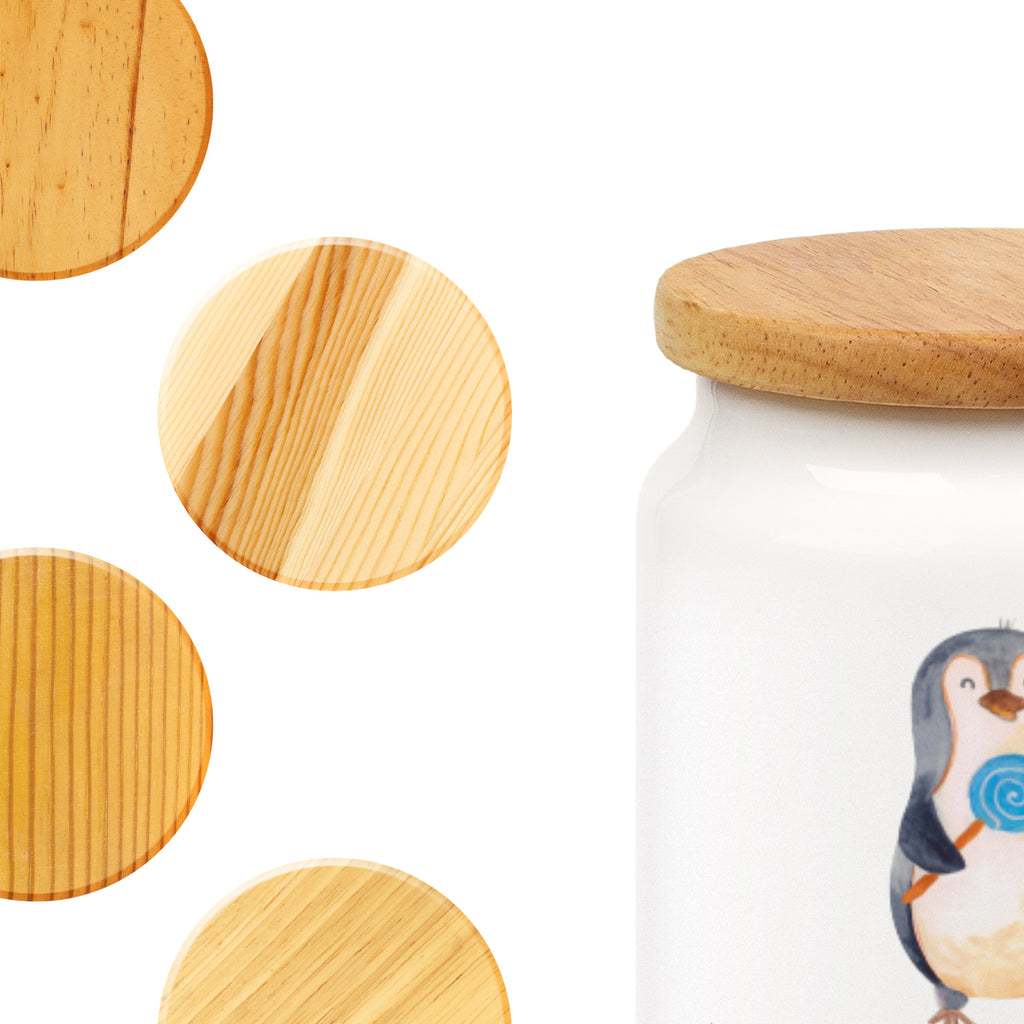Vorratsdose Pinguin Lolli Pinguin, Pinguine, Lolli, Süßigkeiten, Blödsinn, Spruch, Rebell, Gauner, Ganove, Rabauke Vorratsdose, Keksdose, Keramikdose, Leckerlidose, Dose  Pinguin