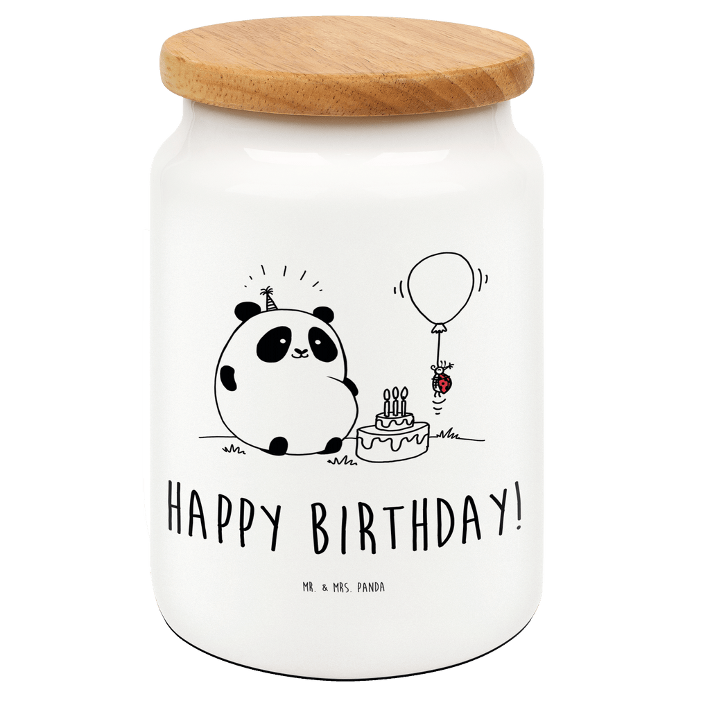 Vorratsdose Easy & Peasy Happy Birthday  Vorratsdose, Keksdose, Keramikdose, Leckerlidose, Dose  
