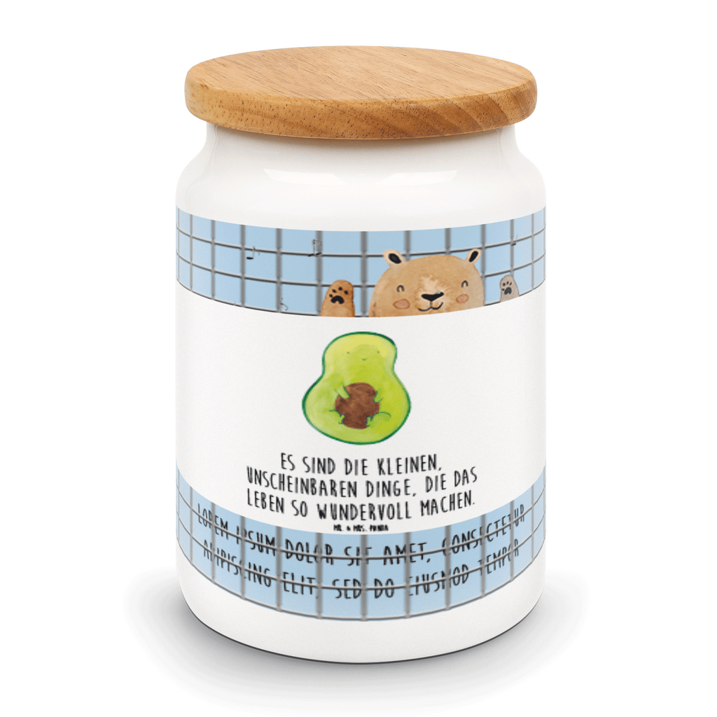 Vorratsdose Avocado mit Kern Avocado, Avokado, Avocadokern, Kern, Pflanze, Spruch Leben  Vorratsdose, Keksdose, Keramikdose, Leckerlidose, Dose  Avocado, Veggie, Vegan, Gesund