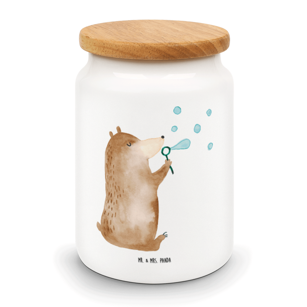Vorratsdose Bär Seifenblasen Seifenblasen Bär Lustig Sein Glücklich Traurig Happy Vorratsdose, Keksdose, Keramikdose, Leckerlidose, Dose  Bär, Teddy, Teddybär