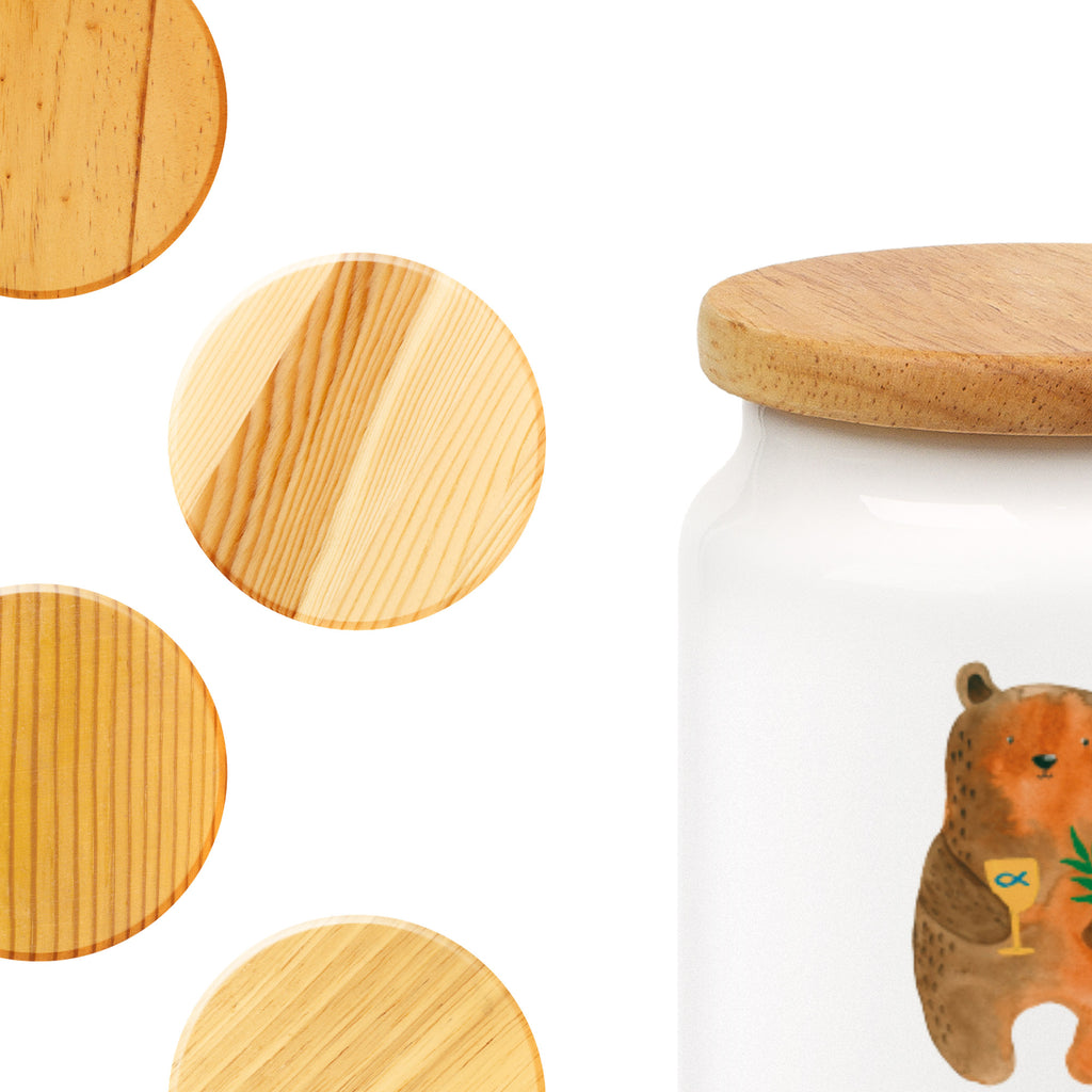 Vorratsdose Konfirmation-Bär Konfirmation, Kirche, evangelisch, Gottesdienst Vorratsdose, Keksdose, Keramikdose, Leckerlidose, Dose  Bär, Teddy, Teddybär