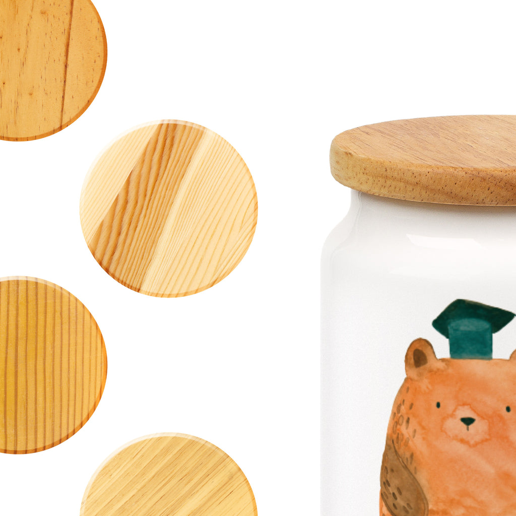 Vorratsdose Prüfungsbär Abitur, Prüfungen, Prüfung bestanden, Abschluss, Zeugnis, Abschlusszeugnis Vorratsdose, Keksdose, Keramikdose, Leckerlidose, Dose  Bär, Teddy, Teddybär