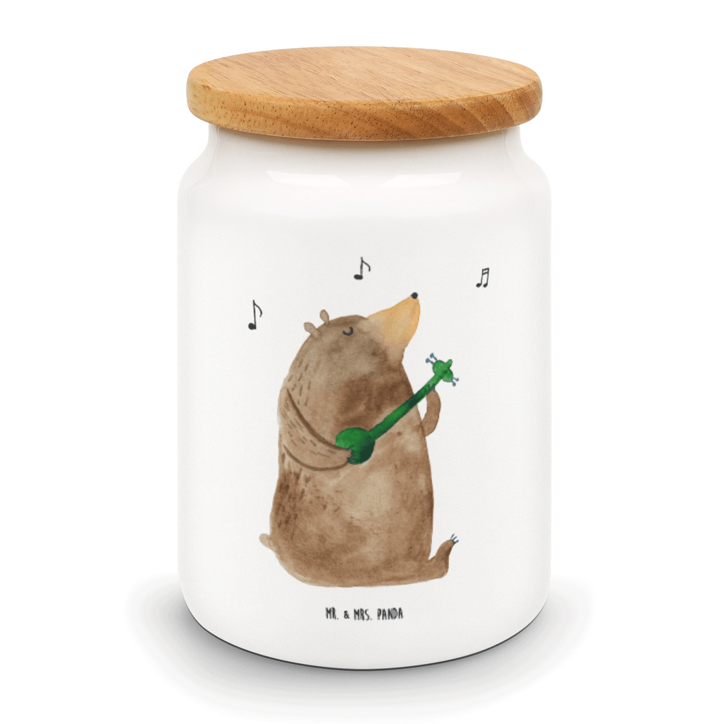 Vorratsdose Bär Gitarre  Vorratsdose, Keksdose, Keramikdose, Leckerlidose, Dose  Bär, Teddy, Teddybär