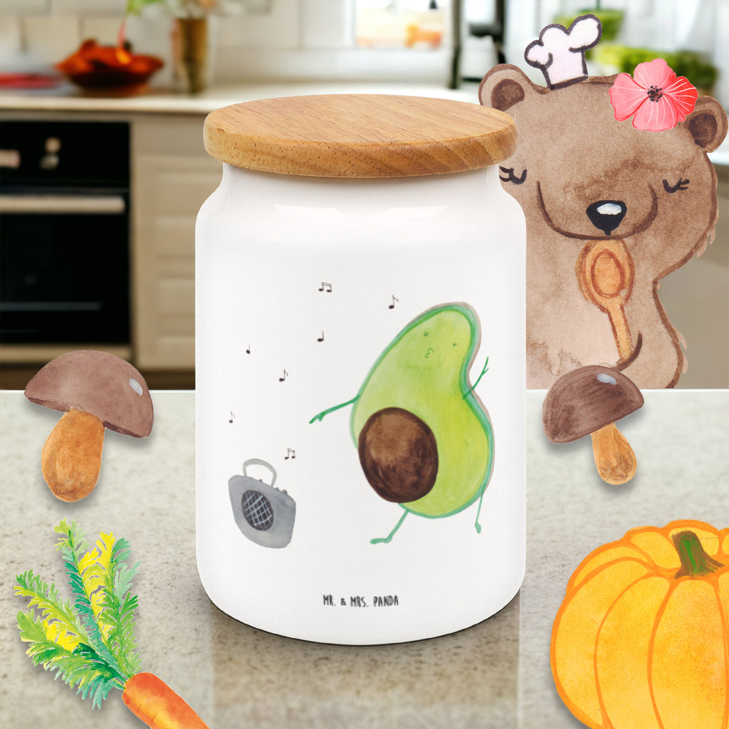 Vorratsdose Avocado tanzt  Vorratsdose, Keksdose, Keramikdose, Leckerlidose, Dose  Avocado, Veggie, Vegan, Gesund