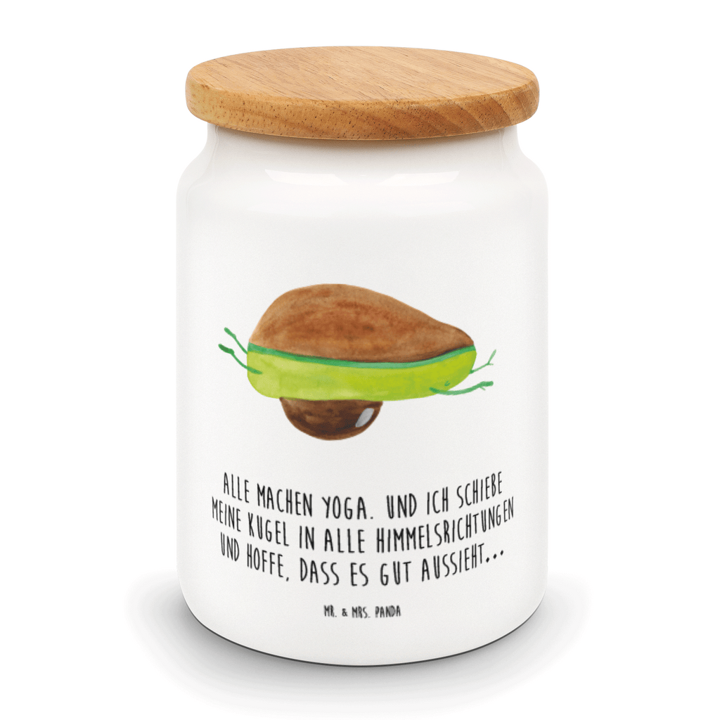 Vorratsdose Avocado Yoga Avocado Yoga Vegan Vorratsdose, Keksdose, Keramikdose, Leckerlidose, Dose  Avocado, Veggie, Vegan, Gesund