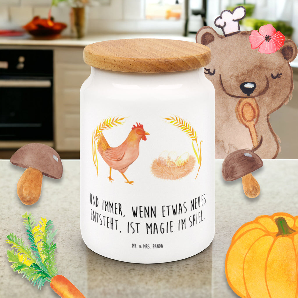 Vorratsdose Huhn stolz Hahn, Henne, Hühner, Eier, Bauernhof, Hof, Landleben, Motivation, Geburt, Magie, Spruch, Schwangerschaft Vorratsdose, Keksdose, Keramikdose, Leckerlidose, Dose  Bauernhof, Hoftiere, Landwirt, Landwirtin