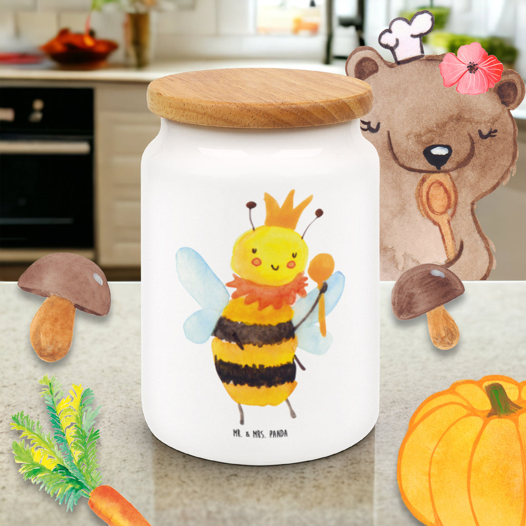 Vorratsdose Biene König  Vorratsdose, Keksdose, Keramikdose, Leckerlidose, Dose  Biene, Wespe, Hummel