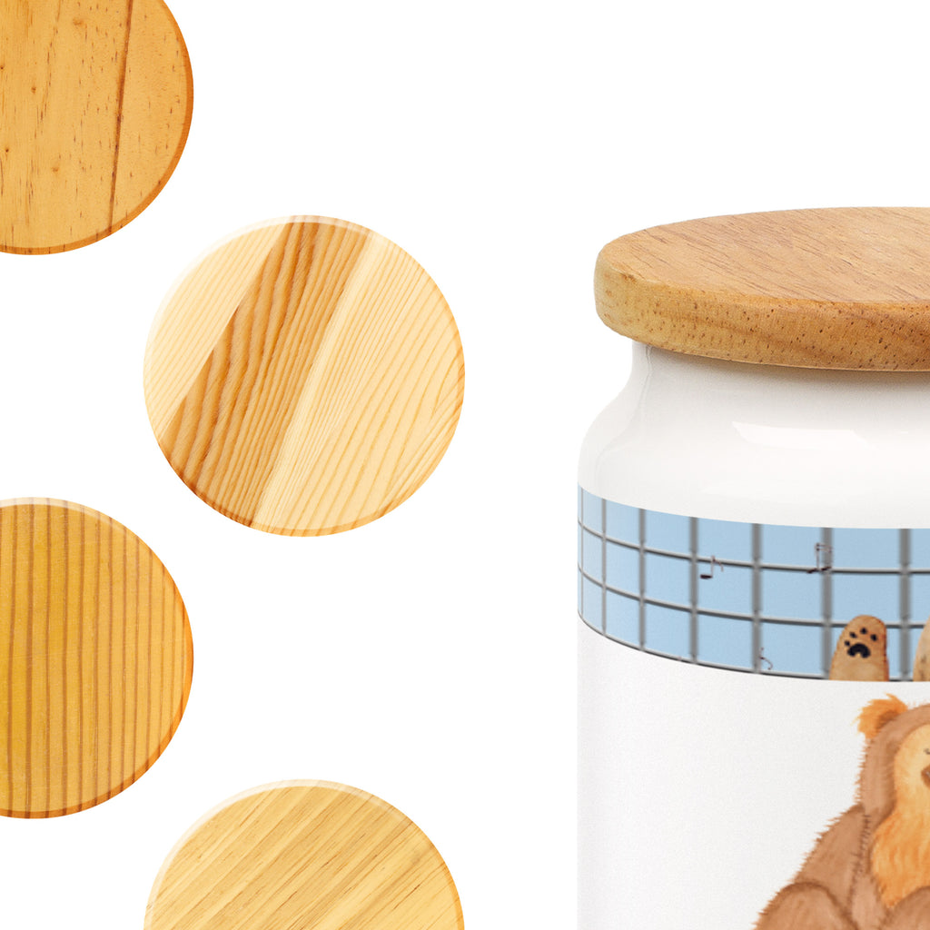 Vorratsdose Affe Vorratsdose, Keksdose, Keramikdose, Leckerlidose, Dose, Vorratsbehälter, Aufbewahrungsdose, Afrika, Wildtiere, Affe, Äffchen, Affen, Selbstliebe, Respekt, Motivation, Selbstachtung, Liebe, Selbstbewusstsein, Selfcare