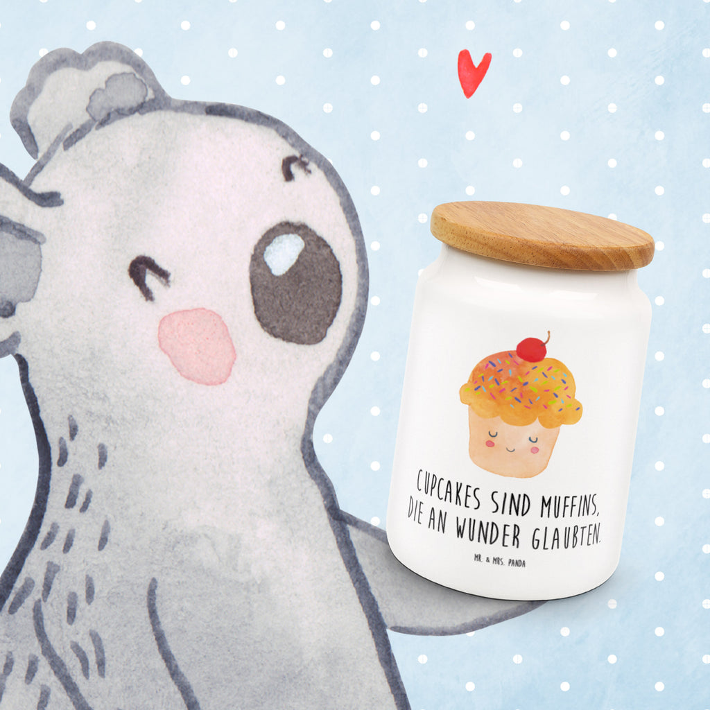 Vorratsdose Cupcake Cupcakes, Muffin, Wunder, Küche Deko, Küche Spruch, Backen Geschenk, Geschenk Koch, Motivation Sprüche Vorratsdose, Keksdose, Keramikdose, Leckerlidose, Dose  süße Tiermotive, gute Laune, lustige Sprüche, Tiere