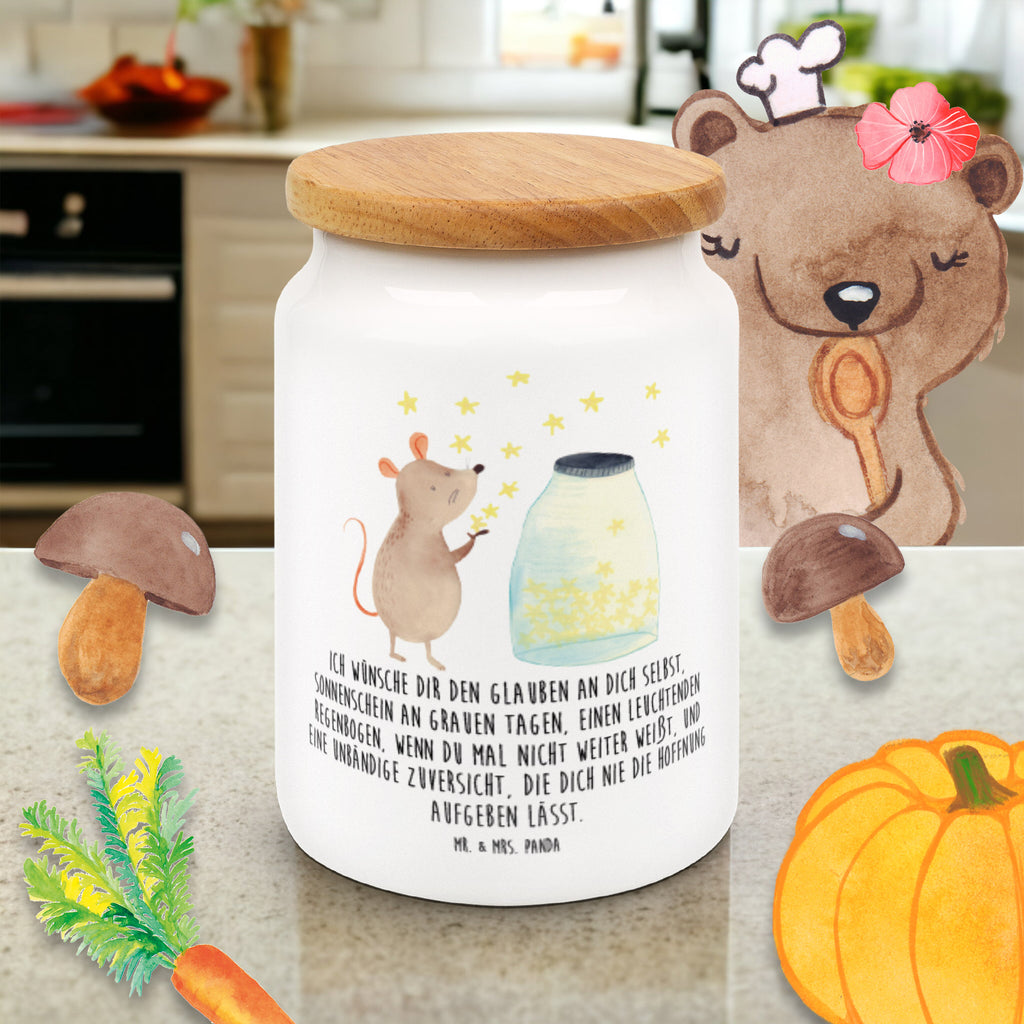 Vorratsdose Maus Sterne Maus, Sterne, Wunsch,Kind, Taufe, Taufgeschenk, Geburt, Schwangerschaft, erstes Kind, Kindergeburtstag, Geburtstag, Hoffnung, Träume Vorratsdose, Keksdose, Keramikdose, Leckerlidose, Dose  süße Tiermotive, gute Laune, lustige Sprüche, Tiere