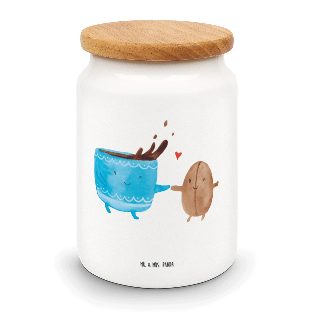 Vorratsdose Kaffee Bohne Kaffee, Kaffeebohne, Genuss, Zufriedenheit, Glück Vorratsdose, Keksdose, Keramikdose, Leckerlidose, Dose  süße Tiermotive, gute Laune, lustige Sprüche, Tiere