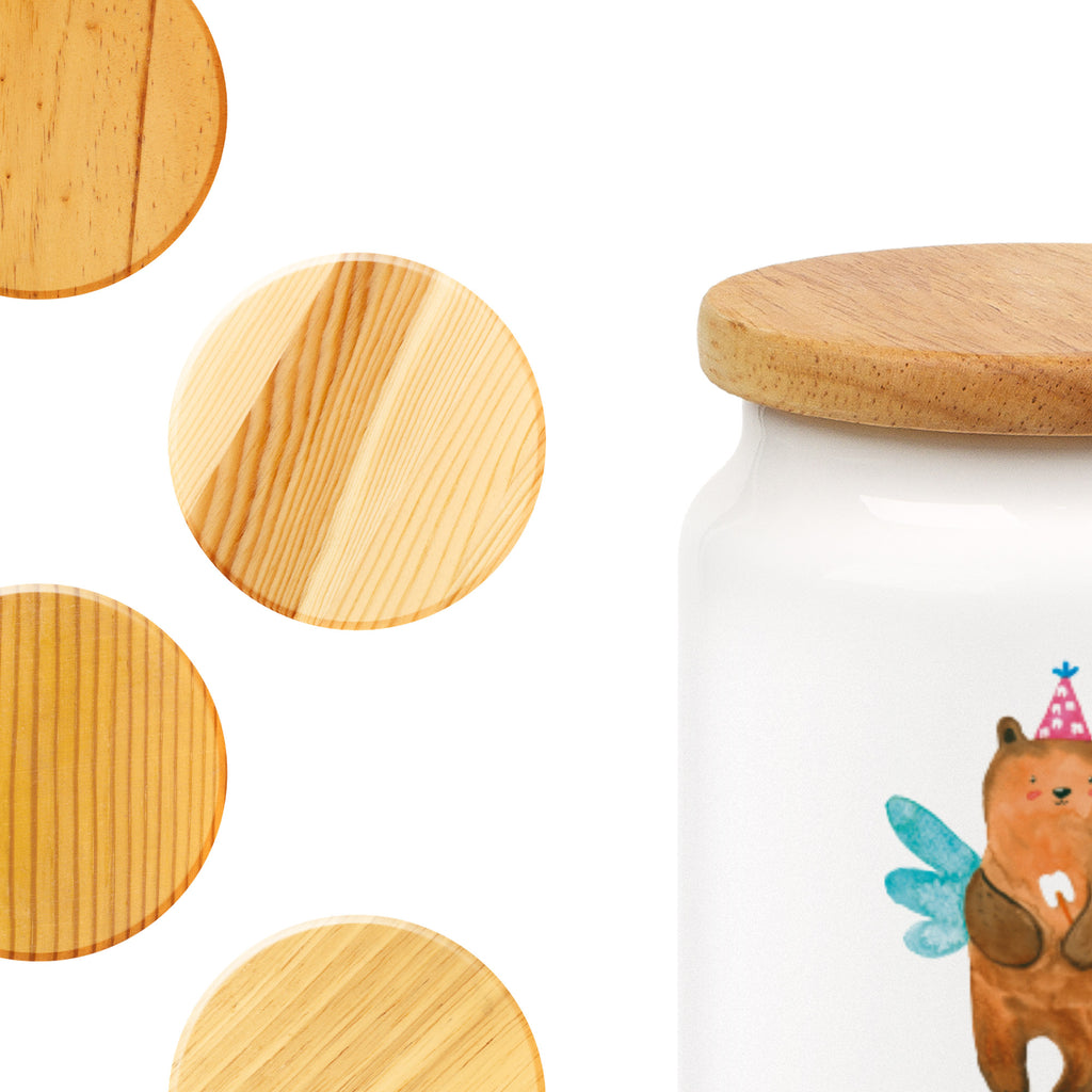 Vorratsdose Zahnfee Bär Zahnfee, Fee, Milchzahn, Erster Zahn Vorratsdose, Keksdose, Keramikdose, Leckerlidose, Dose  Bär, Teddy, Teddybär