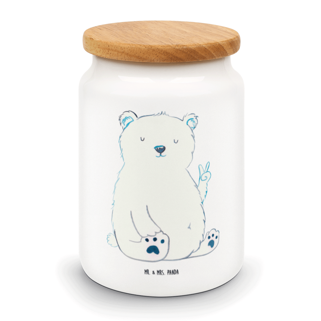 Vorratsdose Eisbär Faul Eisbär, Bär, Nordpol, Faul, Entspannen, Relaxen, Büro, Arbeit, Bürojob, Arbeitsplatz, Homeoffice, Vorratsdose, Keksdose, Keramikdose, Leckerlidose, Dose  Bär, Teddy, Teddybär