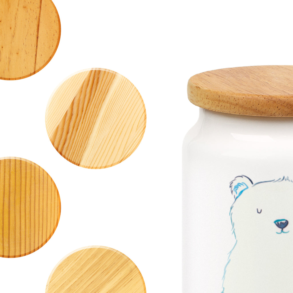 Vorratsdose Eisbär Faul Eisbär, Bär, Nordpol, Faul, Entspannen, Relaxen, Büro, Arbeit, Bürojob, Arbeitsplatz, Homeoffice, Vorratsdose, Keksdose, Keramikdose, Leckerlidose, Dose  Bär, Teddy, Teddybär