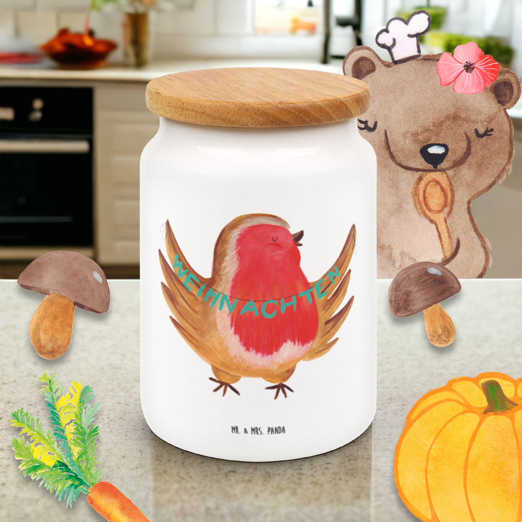Vorratsdose Rotkehlchen Weihnachten Frohe Weihnachten, Weihnachten, Weihnachtsmotiv, Weihnachtsgruß, Heiligabend, Winter, Vogel, xmas Vorratsdose, Keksdose, Keramikdose, Leckerlidose, Dose  Winter, Weihnachten, Weihnachtsdeko, Nikolaus, Advent, Heiligabend, Wintermotiv