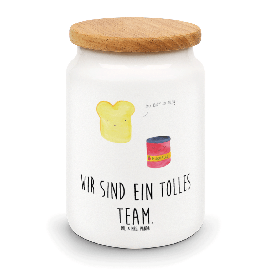 Vorratsdose Toast & Marmelade Toast , Marmelade, Dreamteam, süße Postkarte, süß, Küche Deko, Küche Spruch, Frühstück Einladung, Brot, Toastbrot, Vorratsdose, Keksdose, Keramikdose, Leckerlidose, Dose  süße Tiermotive, gute Laune, lustige Sprüche, Tiere